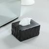 Modern Simplicity Ceramic Tissue Box Living Room Coffee Table Removable Tissue Box Desktop Napkin Paper Box Home Decoration