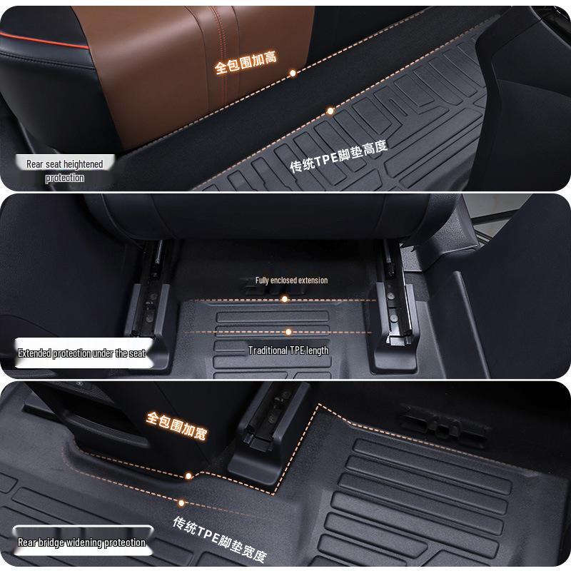 BYD Song PLUS PRO L DMi/EV 2023 Champion Edition Full Coverage Floor Mats TPE
