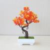 Artificial Plastic Plants Bonsai Small Tree Pot Potted Flower Garden Fake Plant Arrangement Ornaments Room Home Table Decor