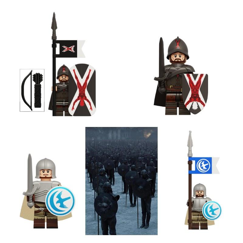 Kt1073 Game Of Thrones Bolton Elite Knight Eryn Valley Knight Building Blocks