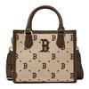Boston Red Sox 25FW Full Logo Tote Bag Polyester Cotton Mini Kids Bags Khaki 7ACRMDG5N-43BRS