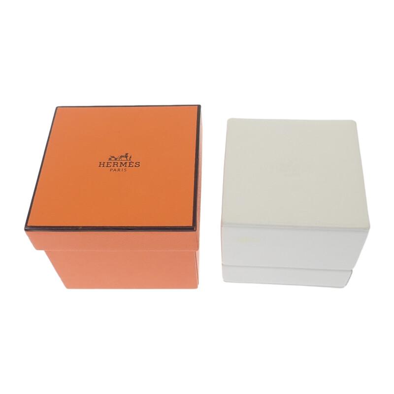 HERMES  H116601B #17.5(JP Size) 58  Ring K18 White Gold Women