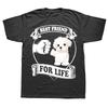 Funny Maltese Best Friend Dog Lovers T Shirts Summer Style Graphic Cotton Streetwear Short Sleeve Birthday Gifts Tshirt Men