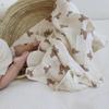 Pure Cotton Baby Crepe Cloth Double-layer Gauze Baby Swaddle Cloth Pure Cotton Gauze  Delivery Room