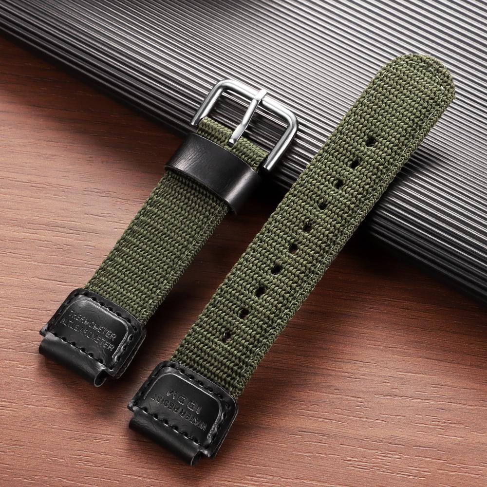 New Nylon Watch Band 19mm for Casio FT-500WC Men's Canvas Quartz Watch Strap Trend-Setting Style Relogio Bracelet for Men Women
