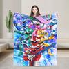 Warm Blanket Picnic Super Sentai Throw Blanket Flannel Bedspread For Bedroom Pattern Sofa Bed Cover