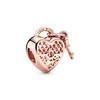 Brillante Europeo Bricolaje Serie Oro Rosa Chapado Flor BOO Colgante Clip Pata Corazón Cuenta Ajuste Pulsera Plata Joyería Regalos