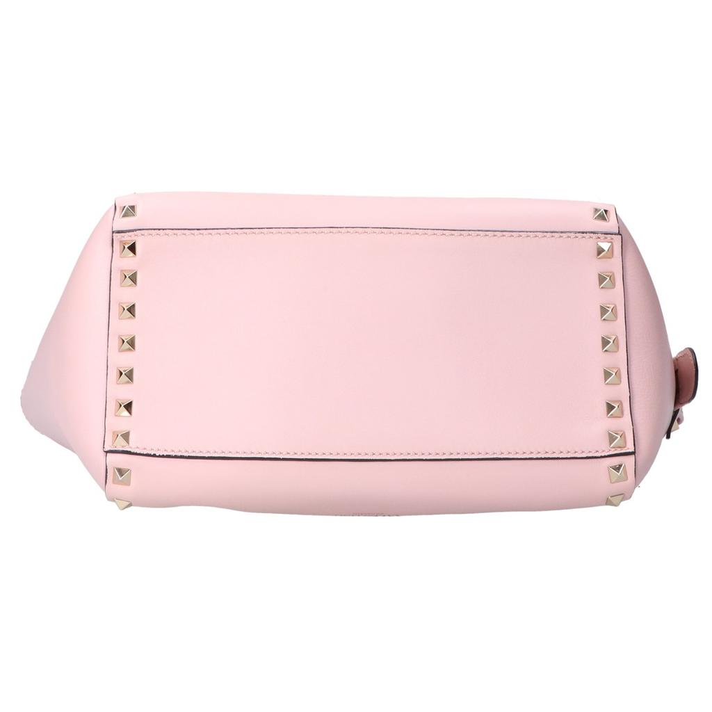 Valentino Garavani IW0B0540BOL Rock Studs 2WAY Handbag pinkUsed