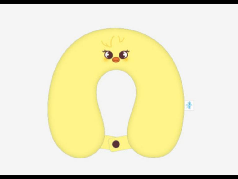 STAY Cartoon Kids U-Shaped Pillow: 5-Star Travel Nap Pillow