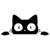 10pcs Scratch Covering Funny Kitty Decals Waterproof Car Styling Cover Car Window Decals  Laptop