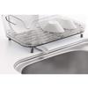PEARL METAL Dish Drainer Basket (Clear), 38cm Wide x 24cm Deep x 15cm High, ACLEAR HB-3800