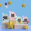 Non-Toxic 2Pcs Electronic Pet Machine Virtual Pet Raising Mini Handheld Game Console Random Color Keychain Toy