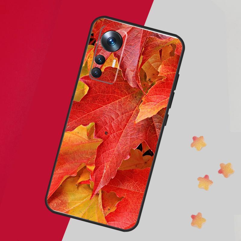 Autumn Leaves Case For Xiaomi 15 14 13 Ultra 11T 12T 13T 14T Pro Cover For POCO X7 X6 X3 X5 F5 F6 F7 Pro
