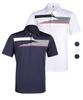 EXTRASPORTY Summer Swing Men'S Cooling Collared Short Sleeve T-Shirt 3 Colors