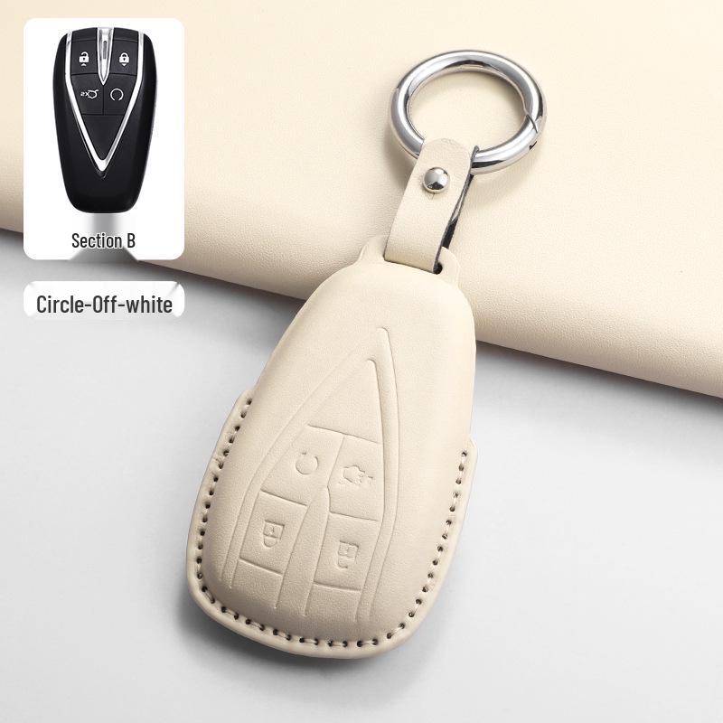 Changan CS75Plus/CS55Plus, Yidong, Oshan X5/Z6 Car Key Cover (Black)