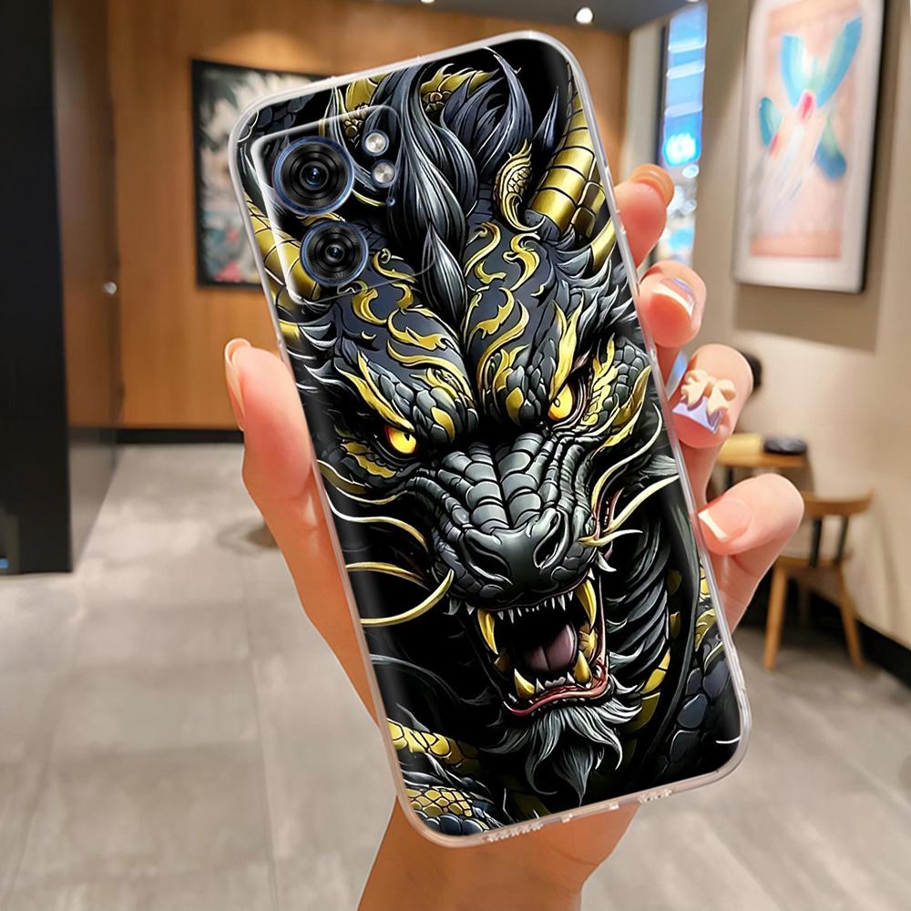 For Moto Edge 40 XT2303-2 Phone Case Panda Butterfly Soft Clear Slim Silicone Phone Cover for Motorola Moto Edge40 Edge 40 pro