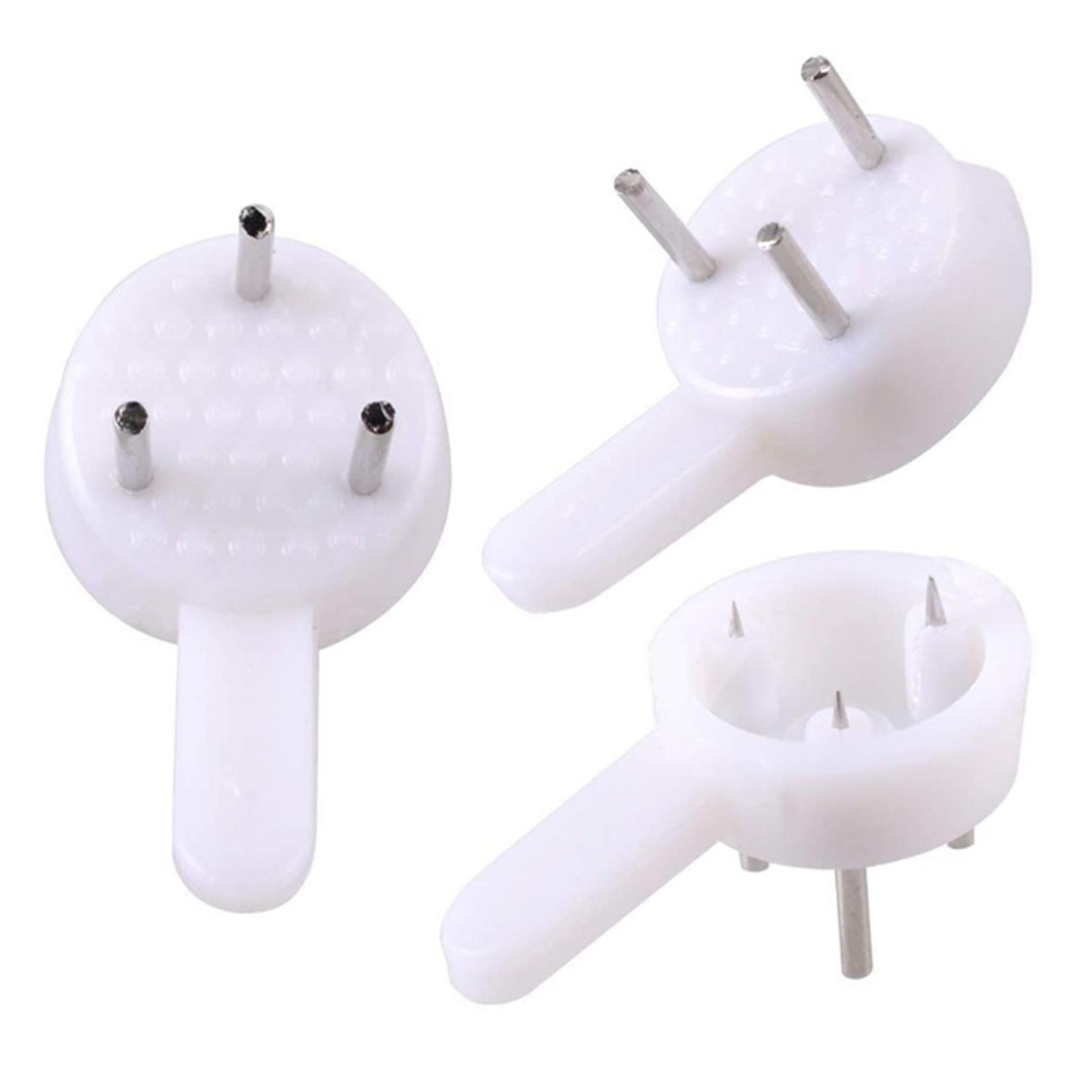 

47 шт. Не оставляющие следов настенные крючки для картин Пластиковый невидимый бесследный набор для подвешивания картин на гипсокартон 47Pcs