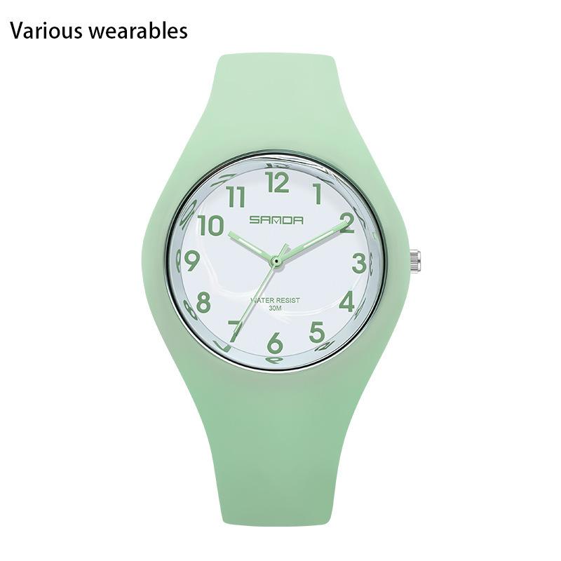 Jelly Is A New Type of Women's Electronic Watch Small Personality Fashion Trend Electronic Quartz Women's Watch
