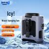 Portable High-Power USB Hanging Waist Fan for Outdoor and Construction Use