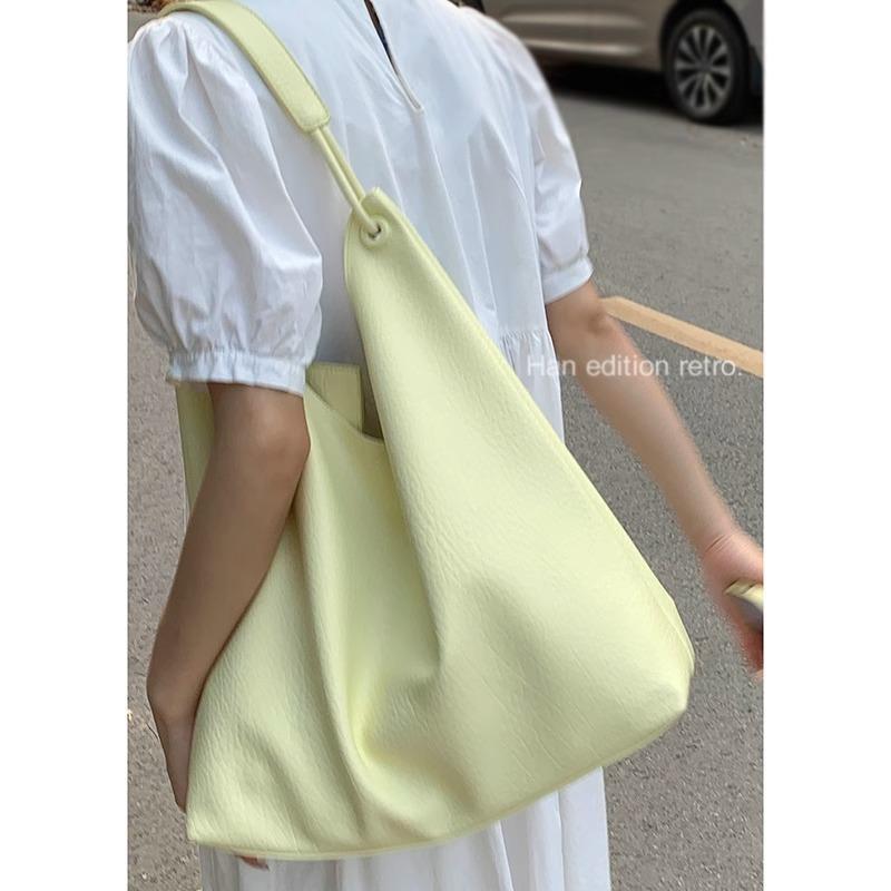 Tooxika Casual Tote Bag High-end Women's Bag New Simple Underarm Bag Soft Surface Versatile Shoulder Bag