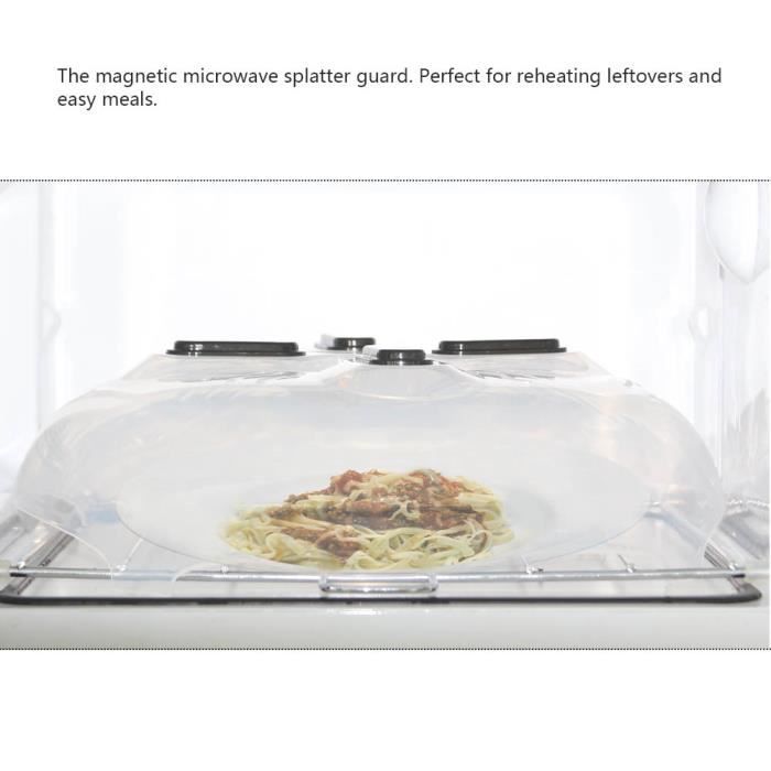 Mico MICROWAVE Lid Magnetic Microwave Waves Anti Splatter Microwave Cover Plastic Microwave Micro Lid