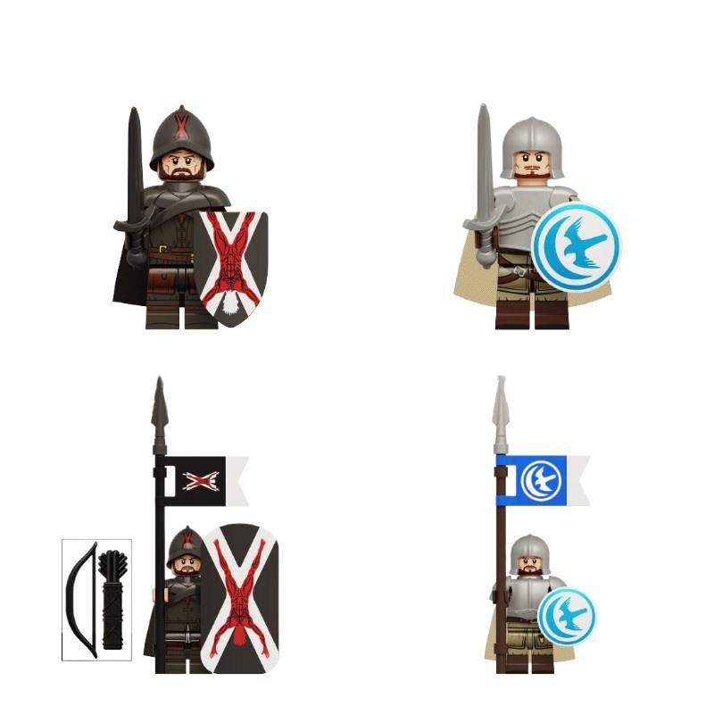 Kt1073 Game Of Thrones Bolton Elite Knight Eryn Valley Knight Building Blocks