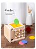 Children's Wooden Educational Toy: Radish Pulling, Bug Catching, Fishing, and Nail Board
