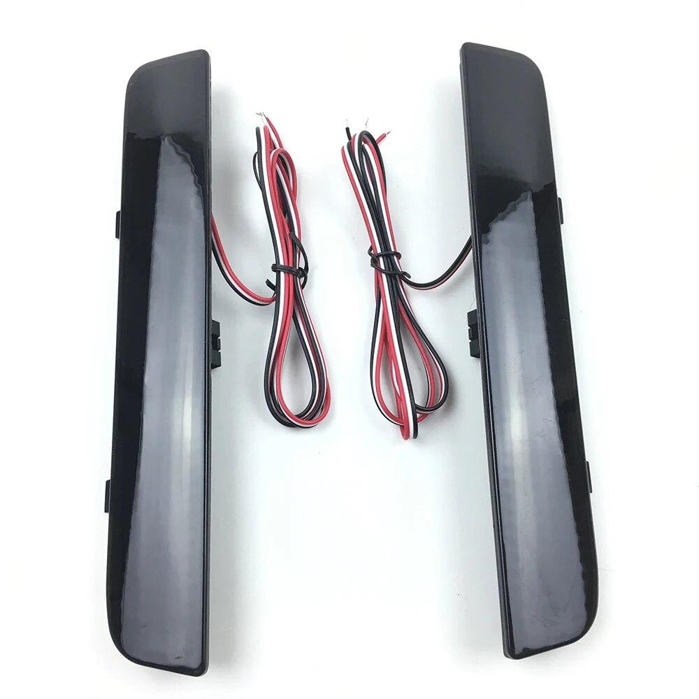 Rear Bumper Reflector Light 24 LED Tail Brake Driving Reverse Turn Light For Land Rover L322 2003-2012 /Freelander 2 / LR2 08-13