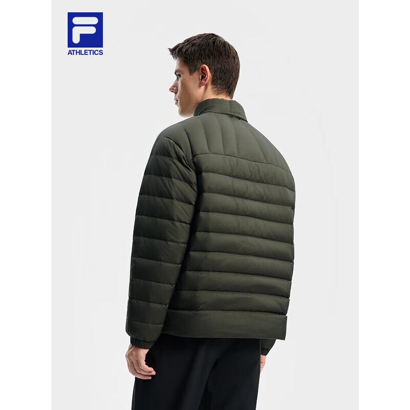 FILA Men's 2025 Winter Loose Fit Stand Collar Down Jacket