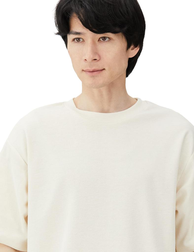 Helly Hansen HH62422 Short Sleeve Marine Pile T-Shirt, Moisture-Wicking, Quick-Drying, UV Protection, Unisex, Ivory, Size Small