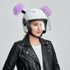 2 Stück/Set Selbstklebende Motorradhelm-Zöpfe Motorradhelm Krieger-Zopf für Motorrad