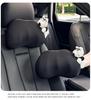 Ice Silk Memory Foam Car Headrest & Lumbar Support Pillow - Universal, Breathable, All-Season Comfort