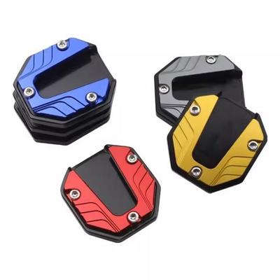 2Pcs Support Plate Kickstand Extender Extension Foot Pad Motorcycle Accessories  Motorcycle