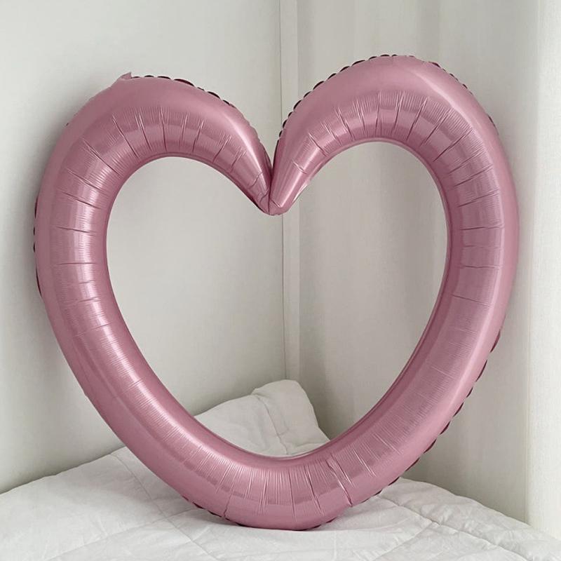 Heart Balloon Accessorie Birthday Party Ballon Decoration Cute Love Ballons Baby Shower Party Gifts Wedding Ballons Ornament