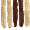 Insect Screen Door Curtain Chenille Brown and Beige 90 X 200 Cm