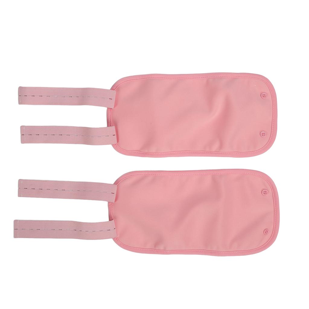 1 Pair Castor Oil Pack Wrap Reusable Promotes Detoxification Prevent Oil Leakage Adjustable Waist