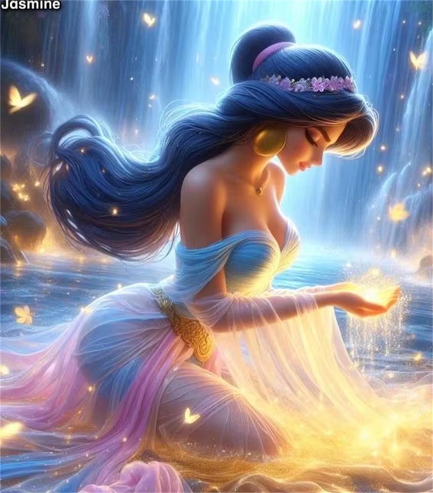 Disney IP Collection Diamond Painting Full of Diamonds DIY Diamond Embroidery Cartoon Decorative Painting Material Package
