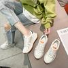 Spring New Forrest Gump Daddy Shoes Women's Genuine Leather Small White Shoes Korean Style Lightweight Sports and Leisure Women's Shoes