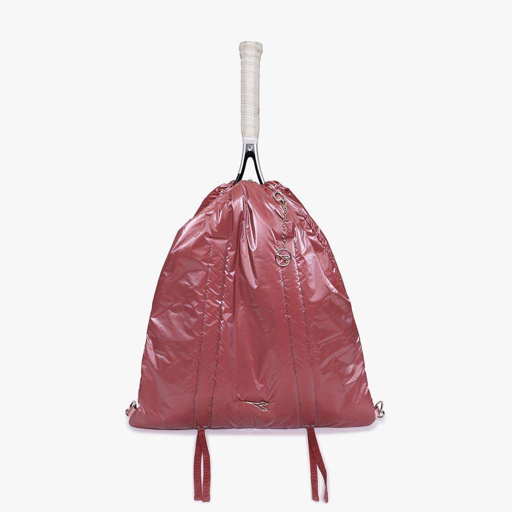 Diadora Glossy String Bag Pink