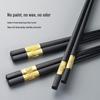 High-Grade Alloy Chopsticks - Anti-Mildew, Durable Family & Restaurant Tableware Set