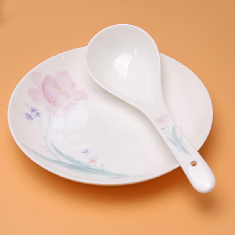 Shengshi Tangyun Flower Fairy 16-Piece Bone China Dinner Set