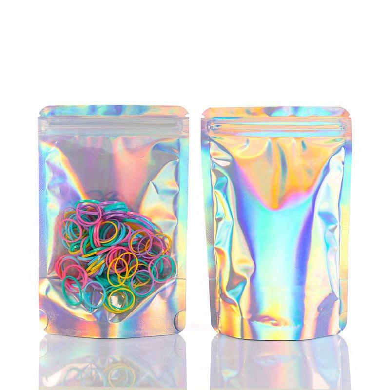 30pcs Gift Bags, Colorful self sealing bag, transparent bone bag, sealed bag, beauty accessory packaging bag