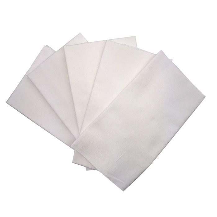 White Plain Hand Towel High Quality Extra-Thick Fabric Approx. 36x100cm (5-Pack) White Medium