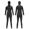 Womens 3mm Neoprene Fullsuit Hooded Wetsuit Snorkeling Surfing Diving Warmth Protection