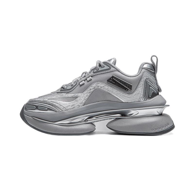 Li-Ning PROJECT Lingkong Women s Casual Shoes 37.5 серебряный