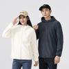 Thickened Austrian fleece fleece fleece jacket, new outdoor autumn and winter cold-proof, comfortable and warm hooded fleece liner jacket