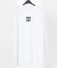ODD DOT Big Logo Long Sleeve_White