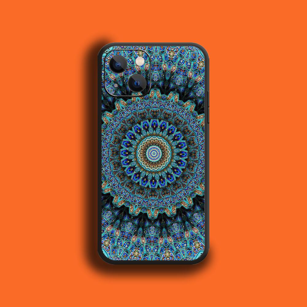 Circle Pattern Mystery Phone Case For iPhone Samsung Galaxy Redmi Xiaomi Oppo OnePlus Note S A 7 8 9 10 11 12 13 14 20 21 22 23 53 54 Pro Max Ultra