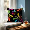 CContrast Teardrop Swirl Abstract Allover Print Cushion Cover Cushion Cover Set Pcs x x x Pillowcase DecorativeSofa