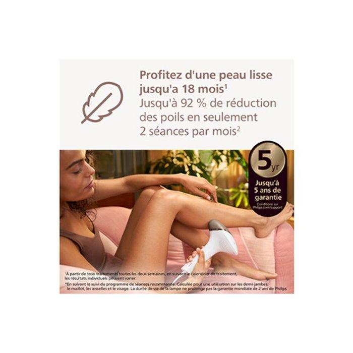 Epilation semi définitive philips bri949 00 epilateur a lumiere pulsee